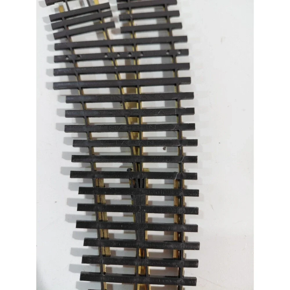 Shinohara HO Gauge Model Railroad Brass Curved Right Turnout Manual Switch Track